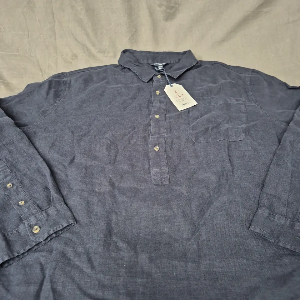 SEASALT CRONWALL MENS ARTIST'S SHIRT - SIZE 3XL