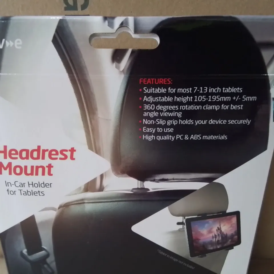 LOT OF 20 BOXED BRAND NEW GROOVE HEADREST MOUNTS