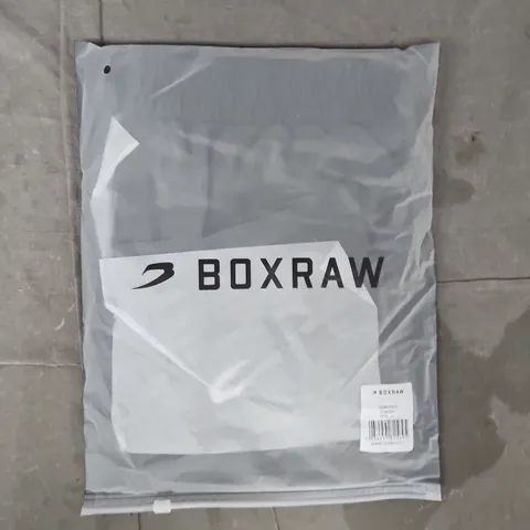 BAGGED BOXRAW VALDES SHORTS IN CHARCOAL SIZE LARGE