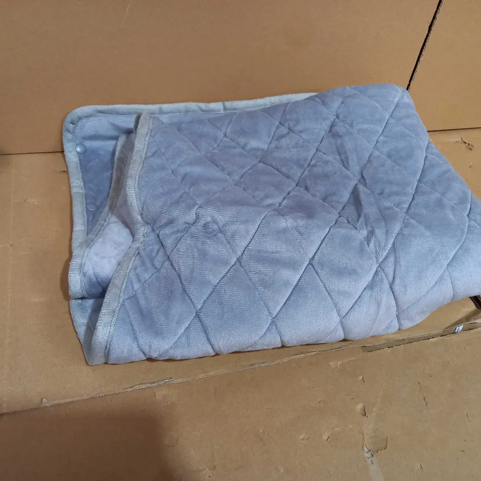 GREY ELECTRIC BLANKET