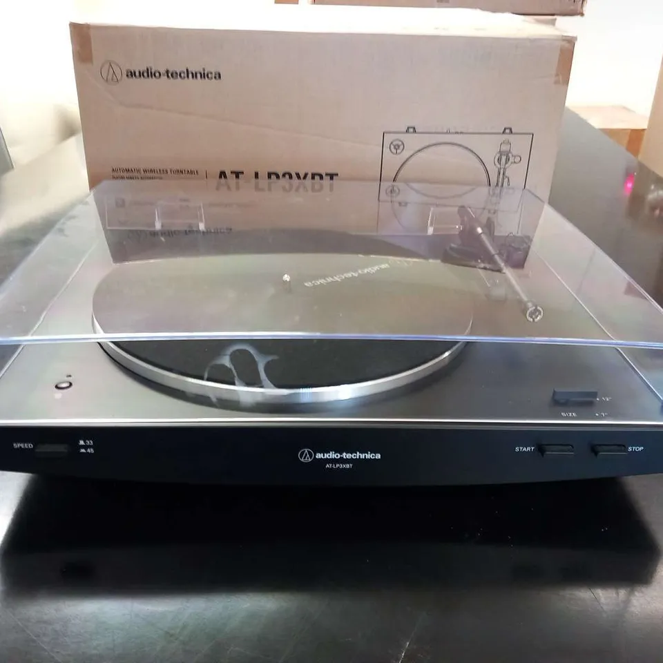 AUDIO TECHNICA LP3XBT BLACK BLUETOOTH TURNTABLE