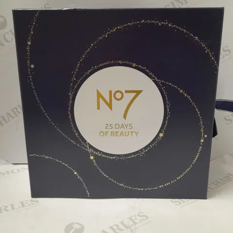 NO7 ADVENT CALENDAR 25 DAYS OF BEAUTY CALENDAR