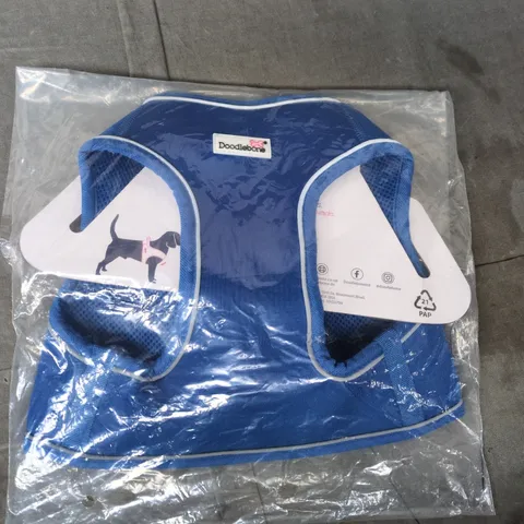 DOODLEBONE SNAPPY SIMPLE STEP-IN HARNESS FOR DOGS IN BLUE