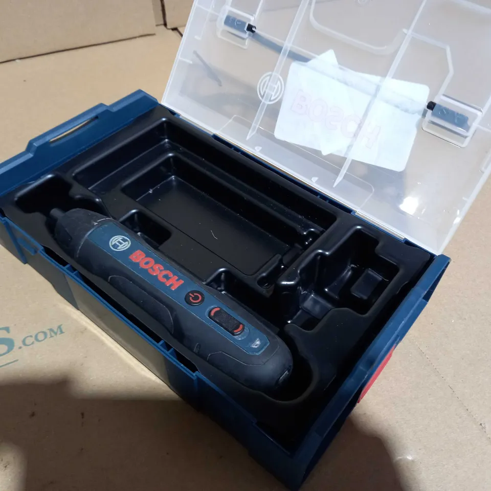 BOSCH GO PROFESSIONAL CORDLESS SCREWDRIVER 