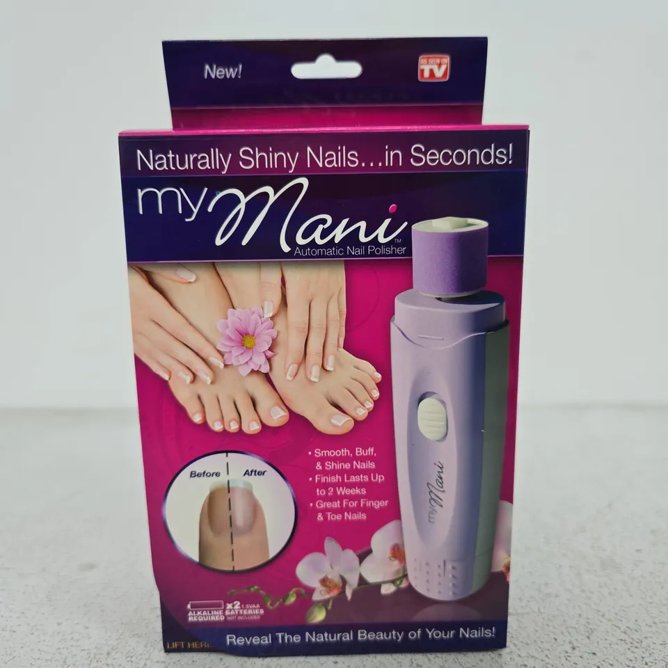 MY MANI AUTOMATIC NAIL POLISHER – BOXED NAIL CARE SYSTEM