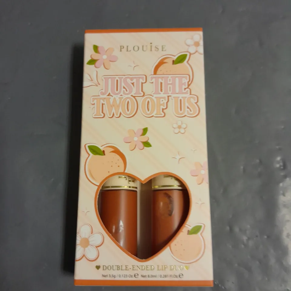 PLOUISE JUST THE TWO OF US DOUBLE-ENDED LIP DUO