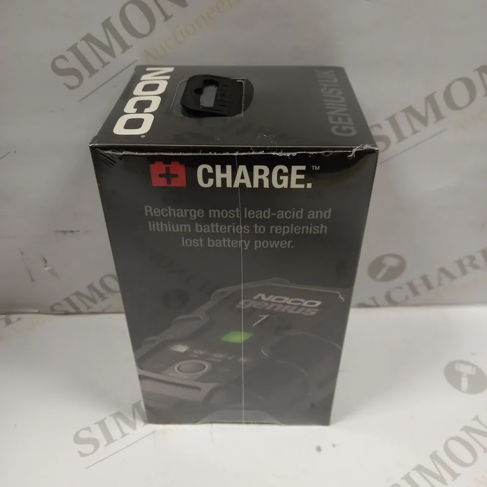 BOXED SEALED NOCO GENIUS BATTERY CHARGER & MAINTAINER 