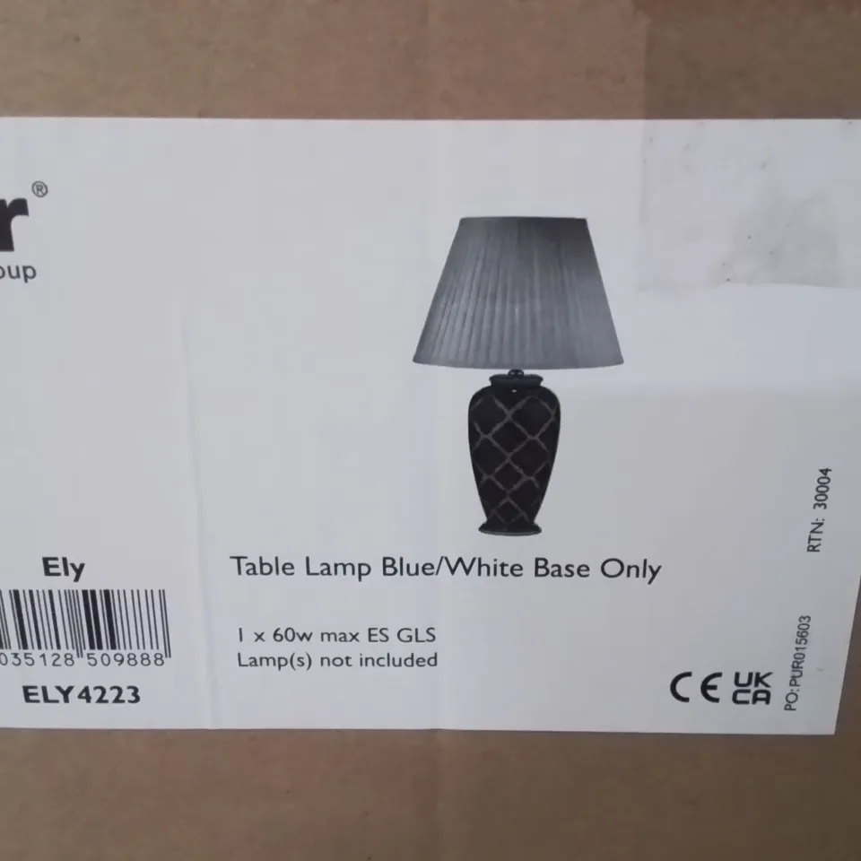 MAPLEWOOD CERAMIC LAMP BASE LAMP 