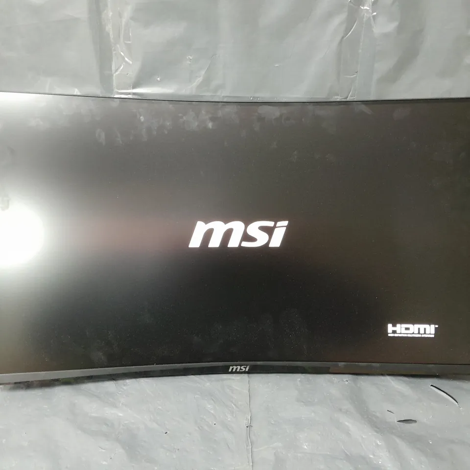 BOXED MSI MAG 32C6X 32-INCH CURVED GAMING MONITOR - COLLECTION ONLY