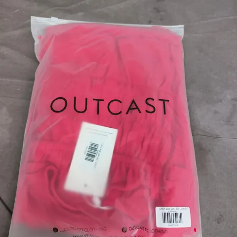 OUTCAST LUBELA MAXI SKIRT - RED, SIZE M