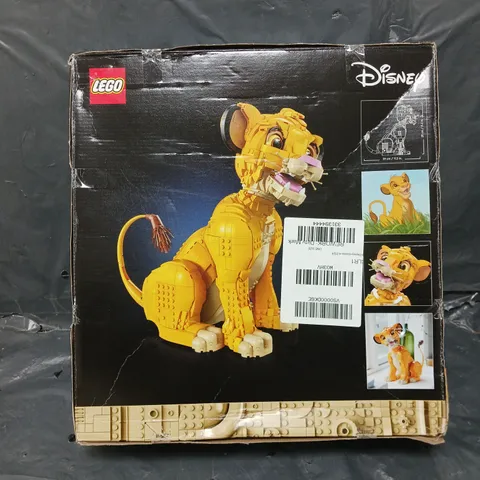 BOXED DISNEY YOUNG SIMBA THE LION KING SET 43247