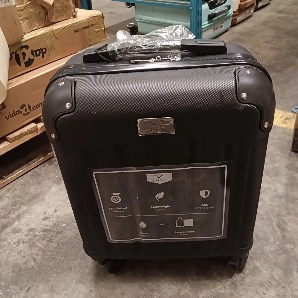 UNBOXED KEPLIN LUGG SMALL SIZE TRAVEL SUITCASE WITH WHEELS BLACK COLOUR 