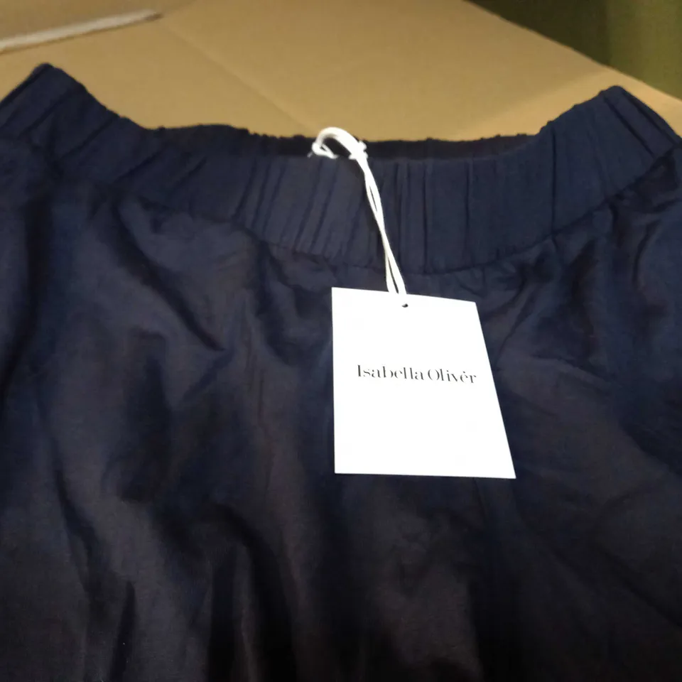 ISABELLA OLIVER NAVY MATERNITY PANTS