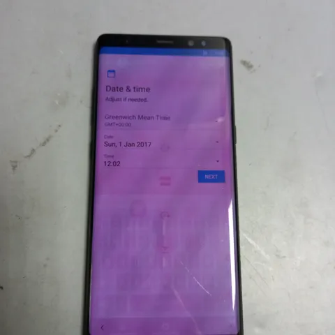 UNBOXED SAMSUNG GALAXY NOTE 8 BLACK