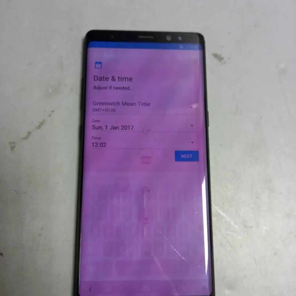 UNBOXED SAMSUNG GALAXY NOTE 8 BLACK 