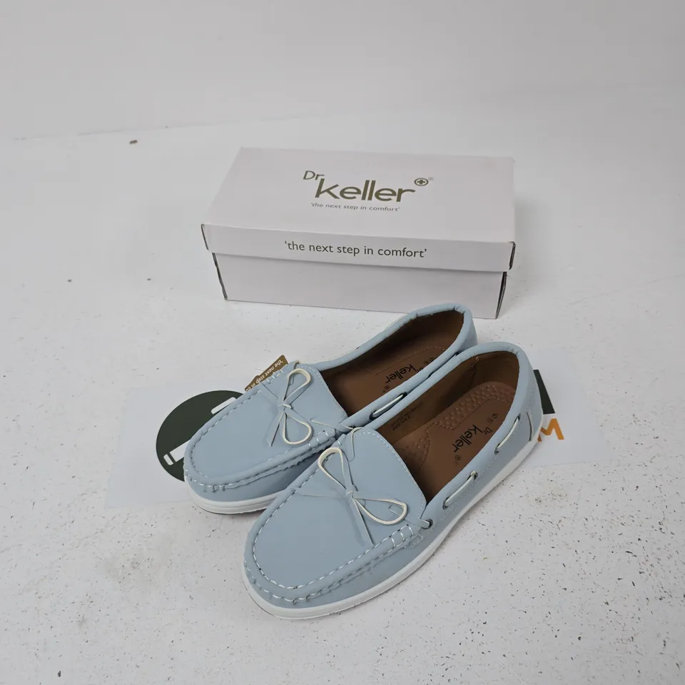 DR KELLER LADIES COMFORT CASUALS – BLUE, UK SIZE 6