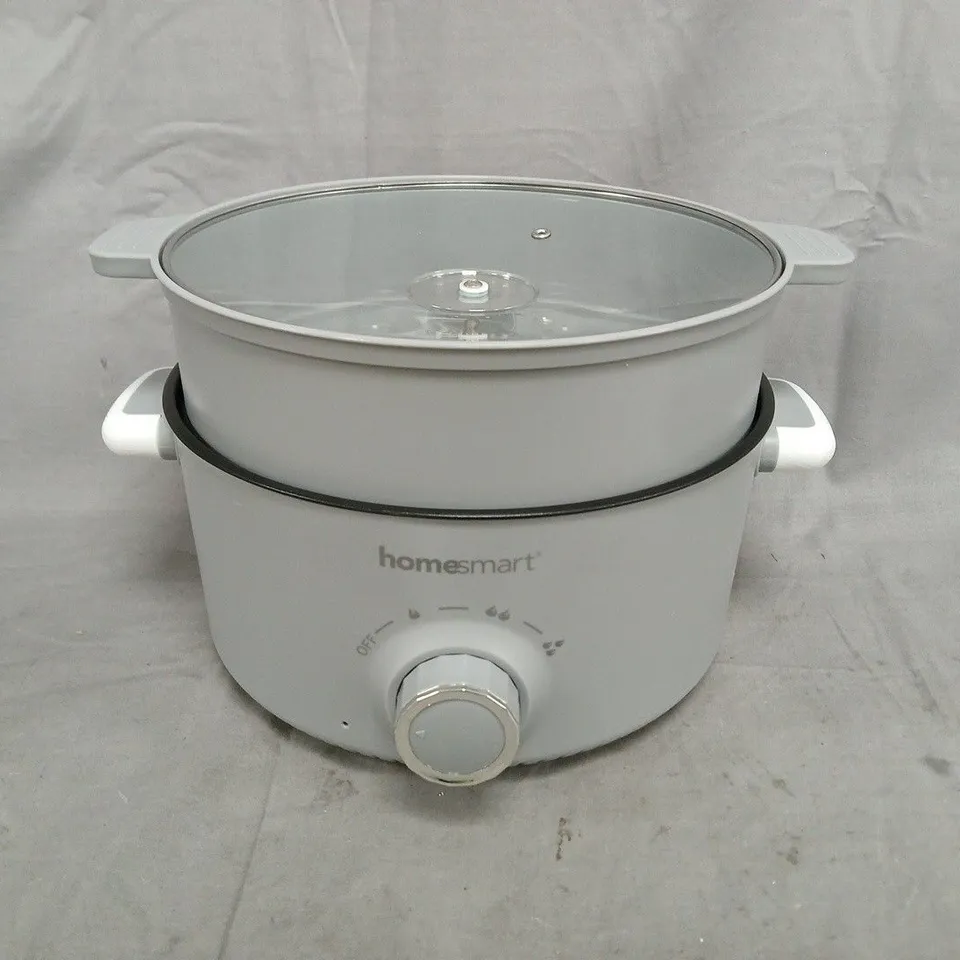 BOXED HOMESMART ELECTRIC HOT POT AND STEAMER