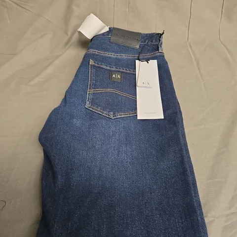 ARMANI EXCHANGE STRAIGHT DENIM JEANS SIZE W32