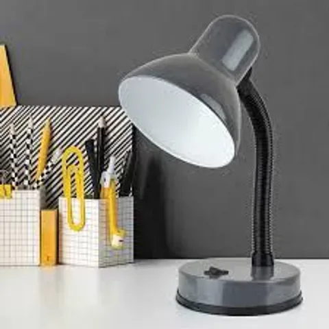 BOXED FLEXI DESK LAMP - ANTHRACITE GREY 