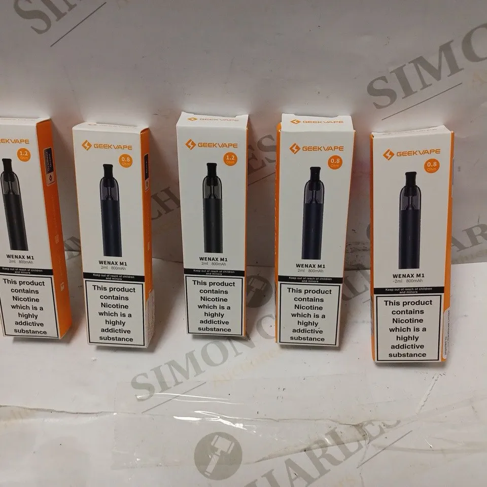 BOXED GEEKVAPE WENAX M1 PEN AND CARTRIDGES X5
