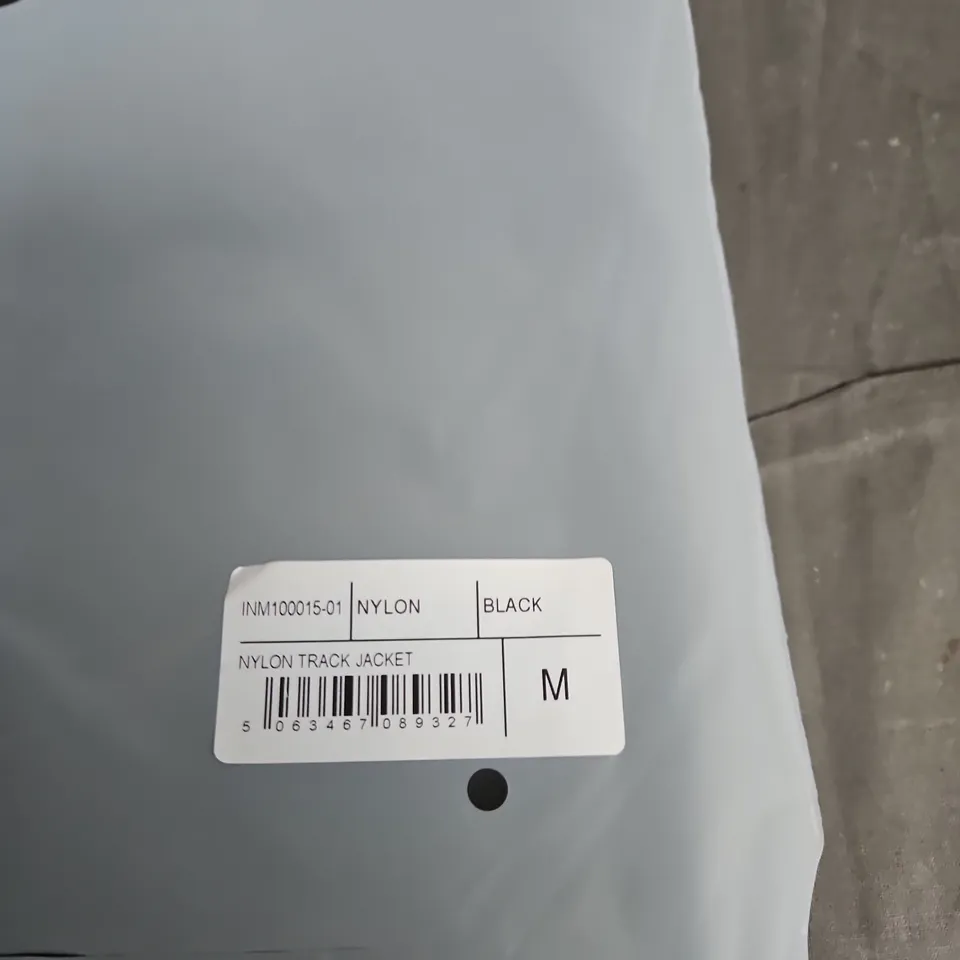 REPRESENT NYLON TRACK JACKET – BLACK, SIZE M