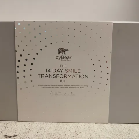 SEALED ICY BEAR 14 DAY SMILE TRANSFORMATION KIT 