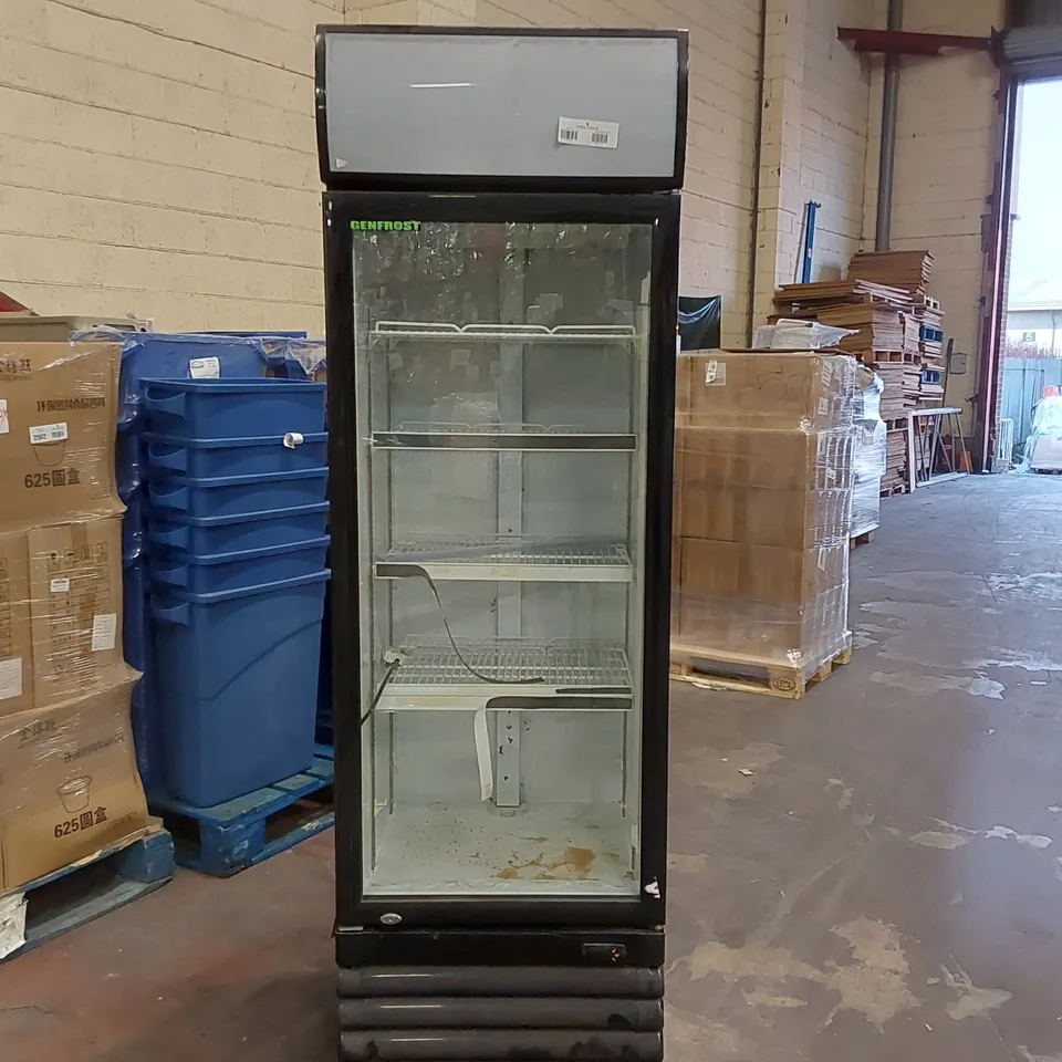 GENFROST GBU610 360L COMMERCIAL GLASS DOOR BOTTLE COOLER 