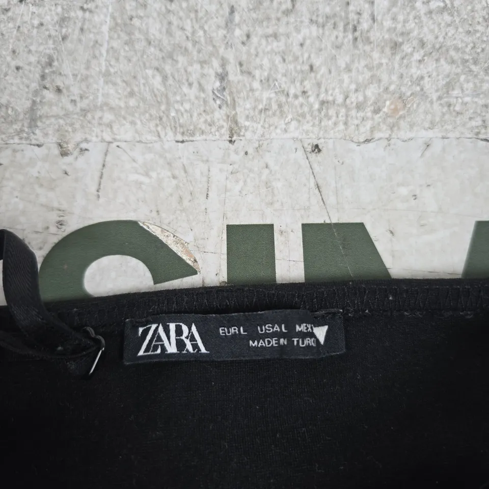 ZARA BLACK DRESS – WOMEN'S, (EU L) – LABELLED