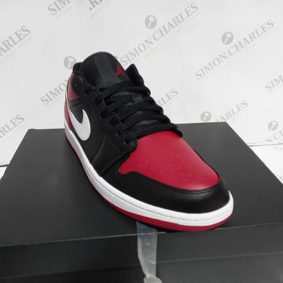 BOXED AIR JORDAN 1 LOW RED & BLACK - UK SIZE 11
