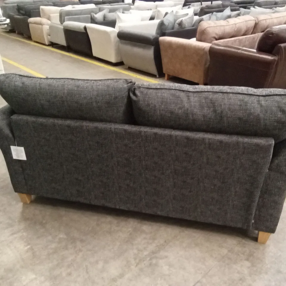 ALSOP 3 SEATER FABRIC SOFA - CHARCOAL RRP £749