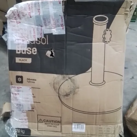 BOXED PARASOL BASE