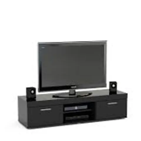 BOXED EDGEWARE TV UNIT BLACK