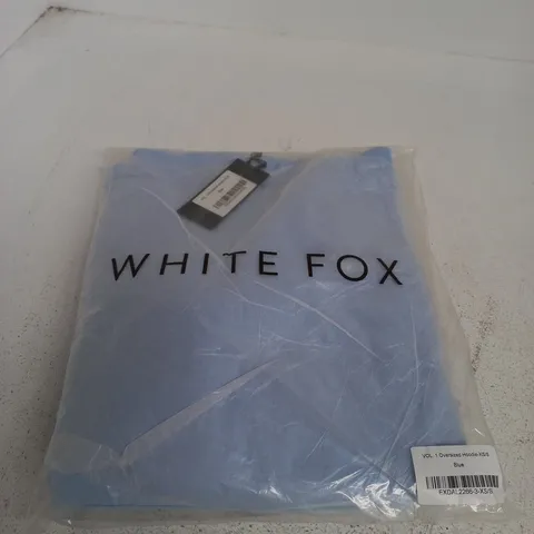WHITE FOX VOL. 1 OVERSIZED HOODIE XS/S – BLUE