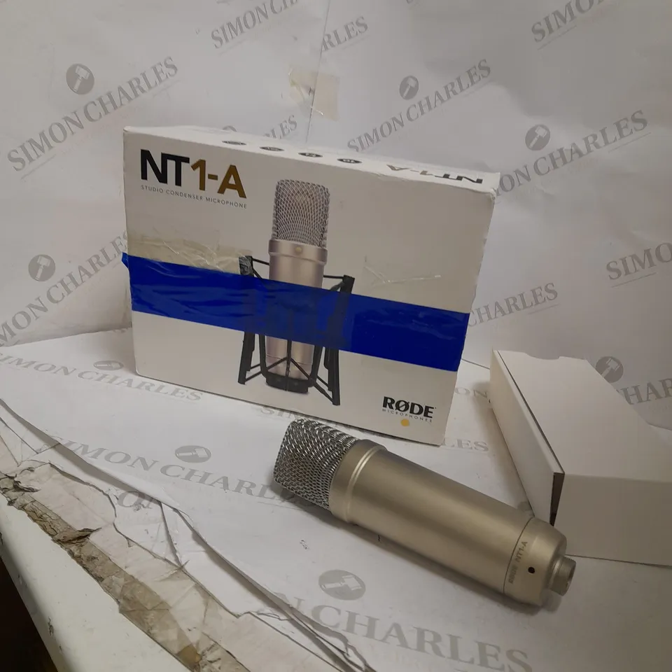 RODE MICROPHONE NT1-A STUDIO MICROPHONE