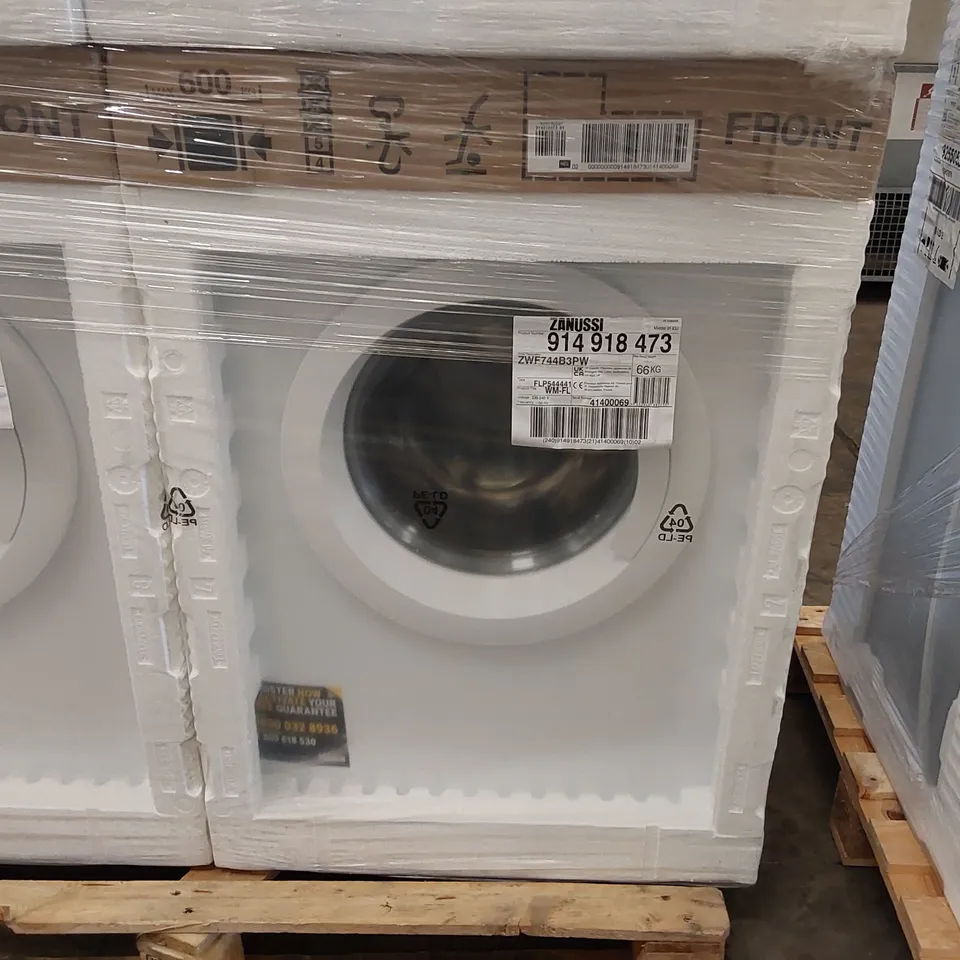 ZANUSSI ZWF744B3PW 7 KG 1400 SPIN WASHING MACHINE - WHITE