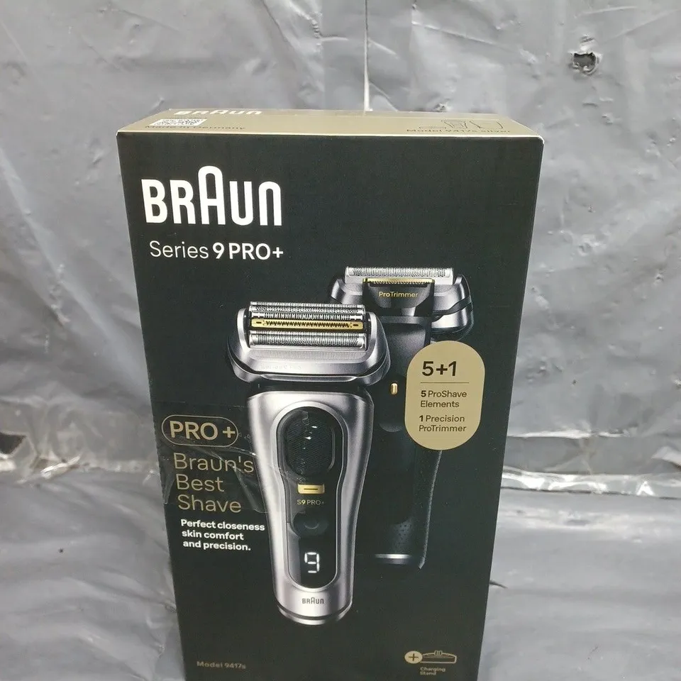 BRAUN SERIES 9 PRO 9417S ELECTRIC SHAVER FOR MEN RRP £479.99