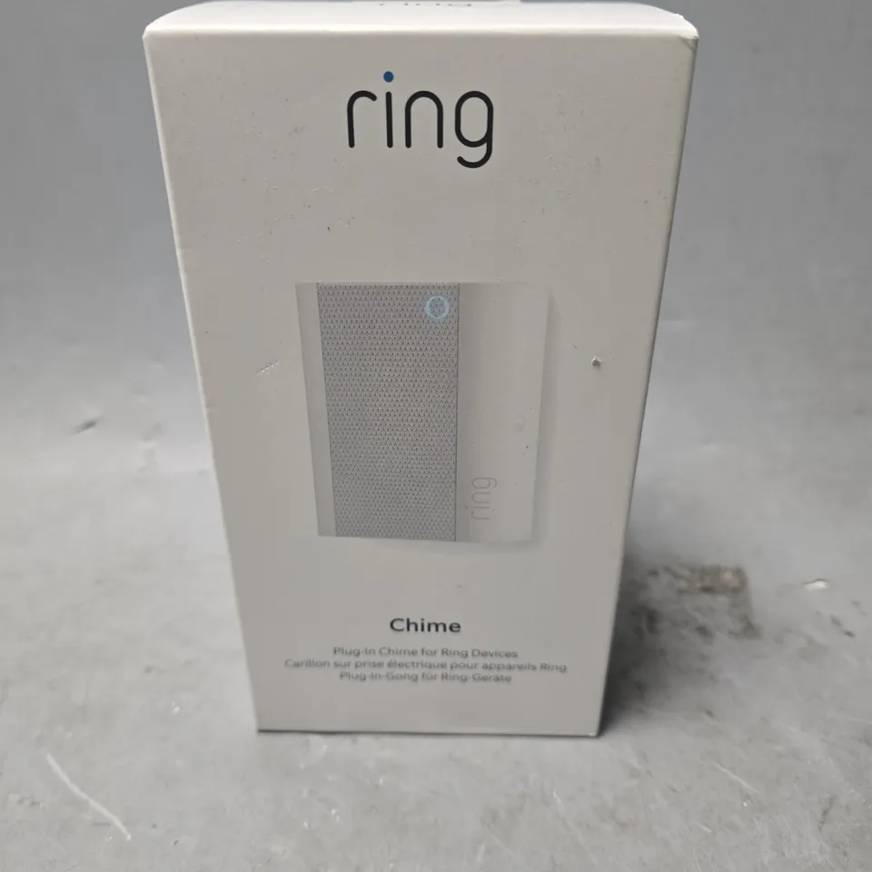 SEALED RING PLUG IN CHIME 