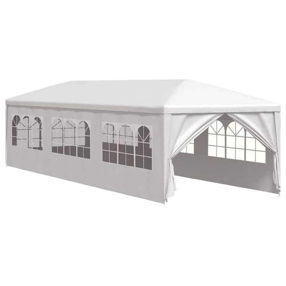 BOXED VIDAXL PARTY TENT 3X9 M WHITE