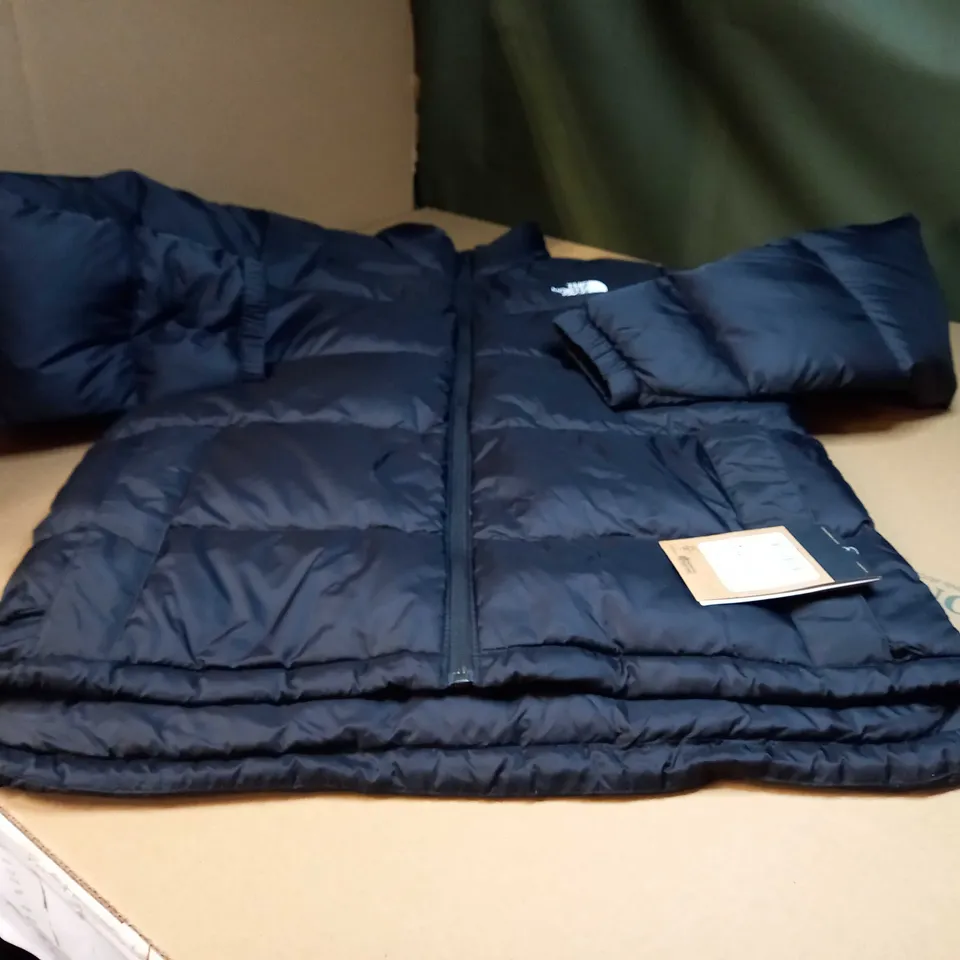 THE NORTH FACE BLACK DIABLO DOWN JACKET - MEDIUM