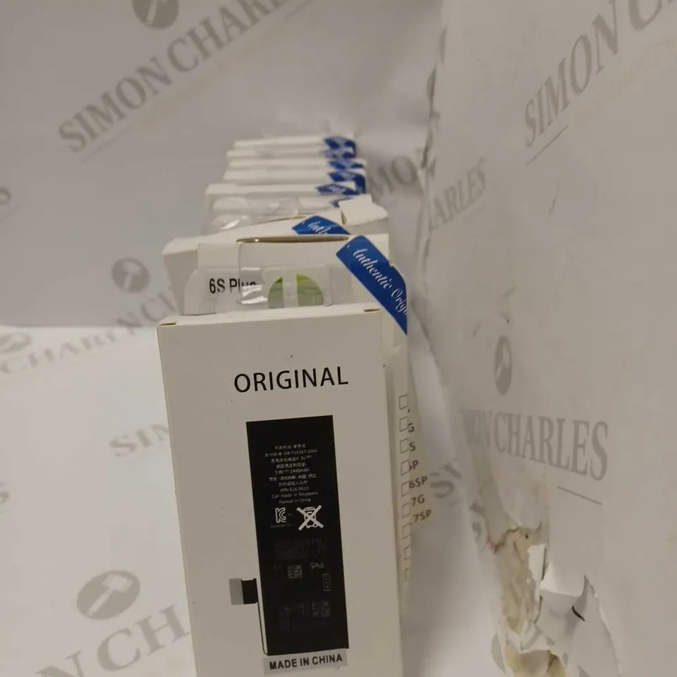LOT OF 10 TO INCLUDE VARIOUS DIFFERENT MODELS OF ORGINAL BUILT IN BATTERYS