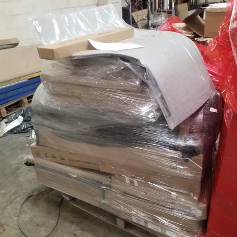 PALLET CONTAINING ASSORTED PRODUCTS INCLUDING SELF HEALING CUTTING MAT, COAT HOOKS & JIGSAW BOARD