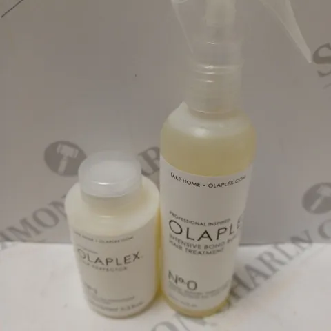 OLAPLEX NO.0 HAIR TREATMENT 155ML AND NO.3 HAIR PERFECTOR 100ML