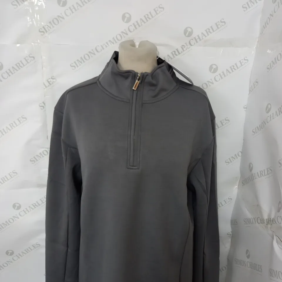 RAITH LUXE NEOPRENE 1/4 ZIP TOP SIZE M
