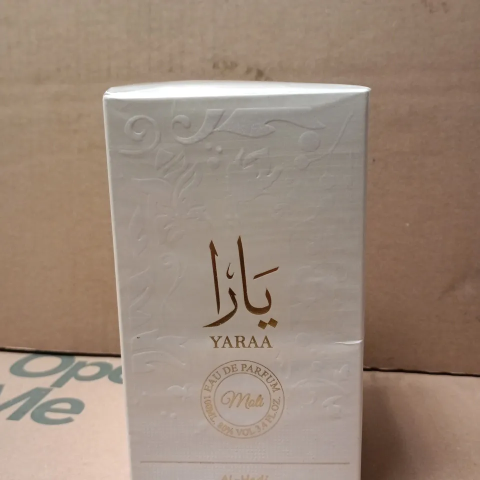 BOXED AND SEALED YARAA AL HADI EAU DE PARFUM 100ML