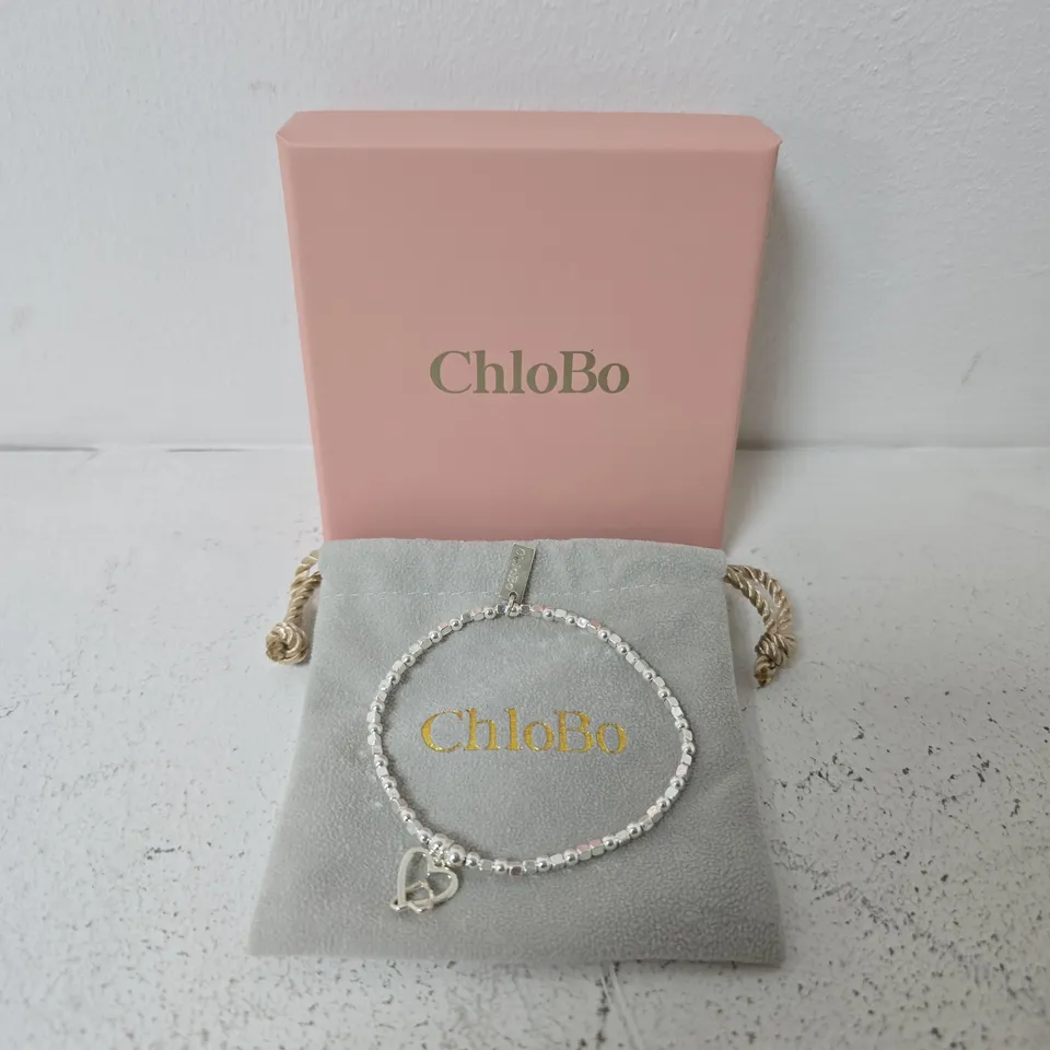 BOXED CHLOBO LOVE HEART BRACELET