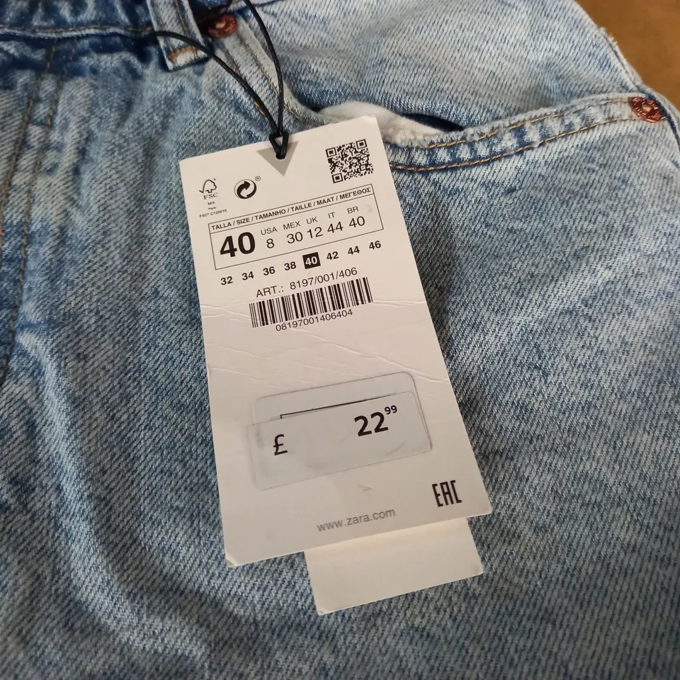 ZARA MOM SHORTS - UK 12