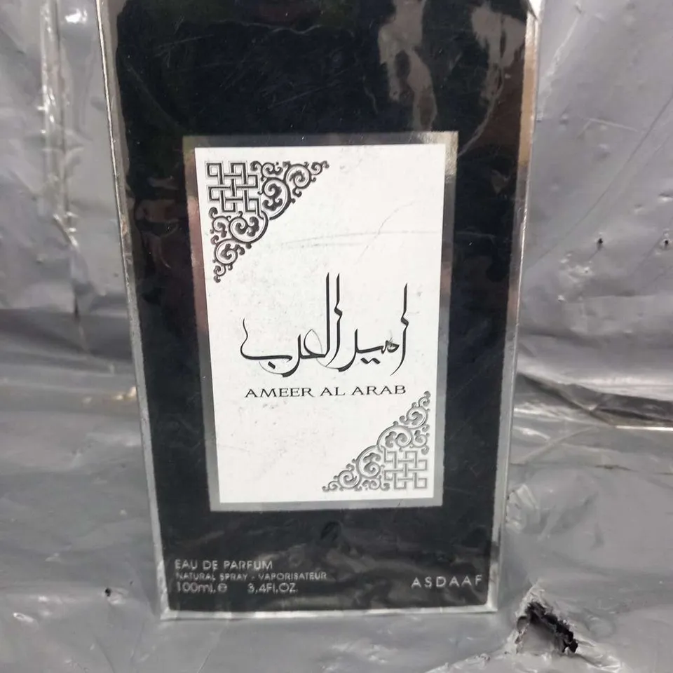 BOXED AND SEALED ASDAAF AMEER AL ARAB EAU DE PARFUM 100ML