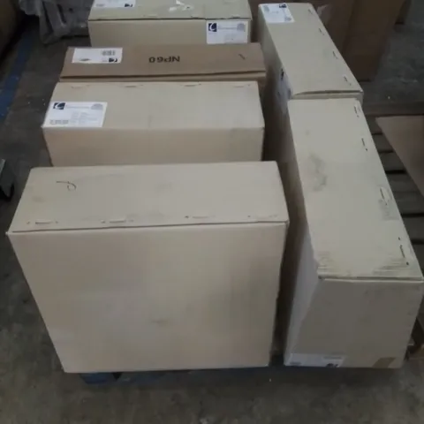 PALLET TO CONTAIN 6 X ASSORTED CERAMIC BASINS 
