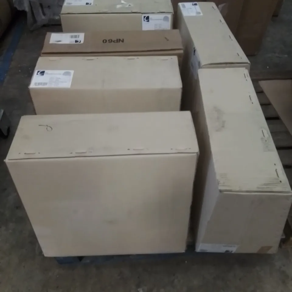 PALLET TO CONTAIN 6 X ASSORTED CERAMIC BASINS