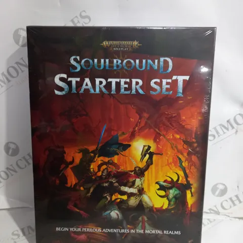 SEALED WARHAMMER SOULBOUND STARTER SET 